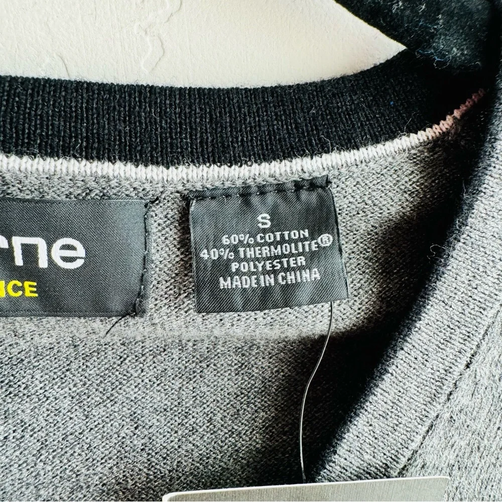Claiborne NEW Gray Performance Sweater Size S